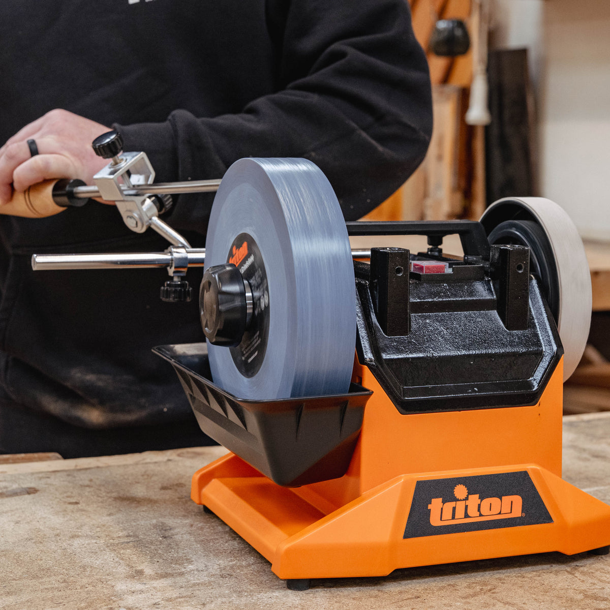 Triton TWSS8 120W Whetstone Sharpener 200mm