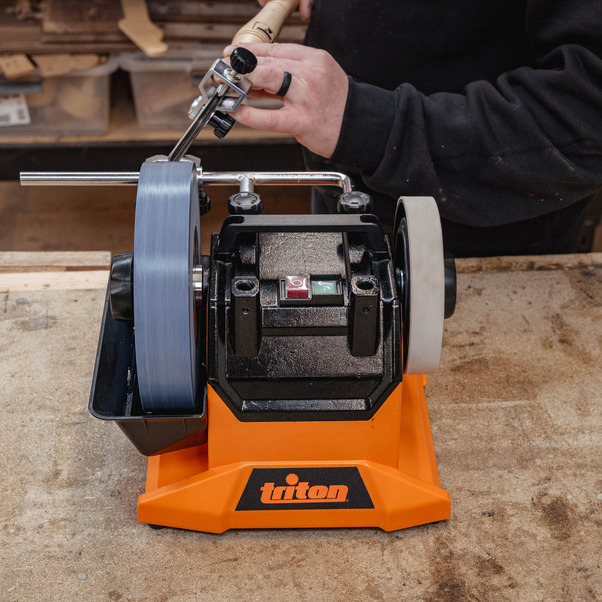 Triton TWSS8 120W Whetstone Sharpener 200mm