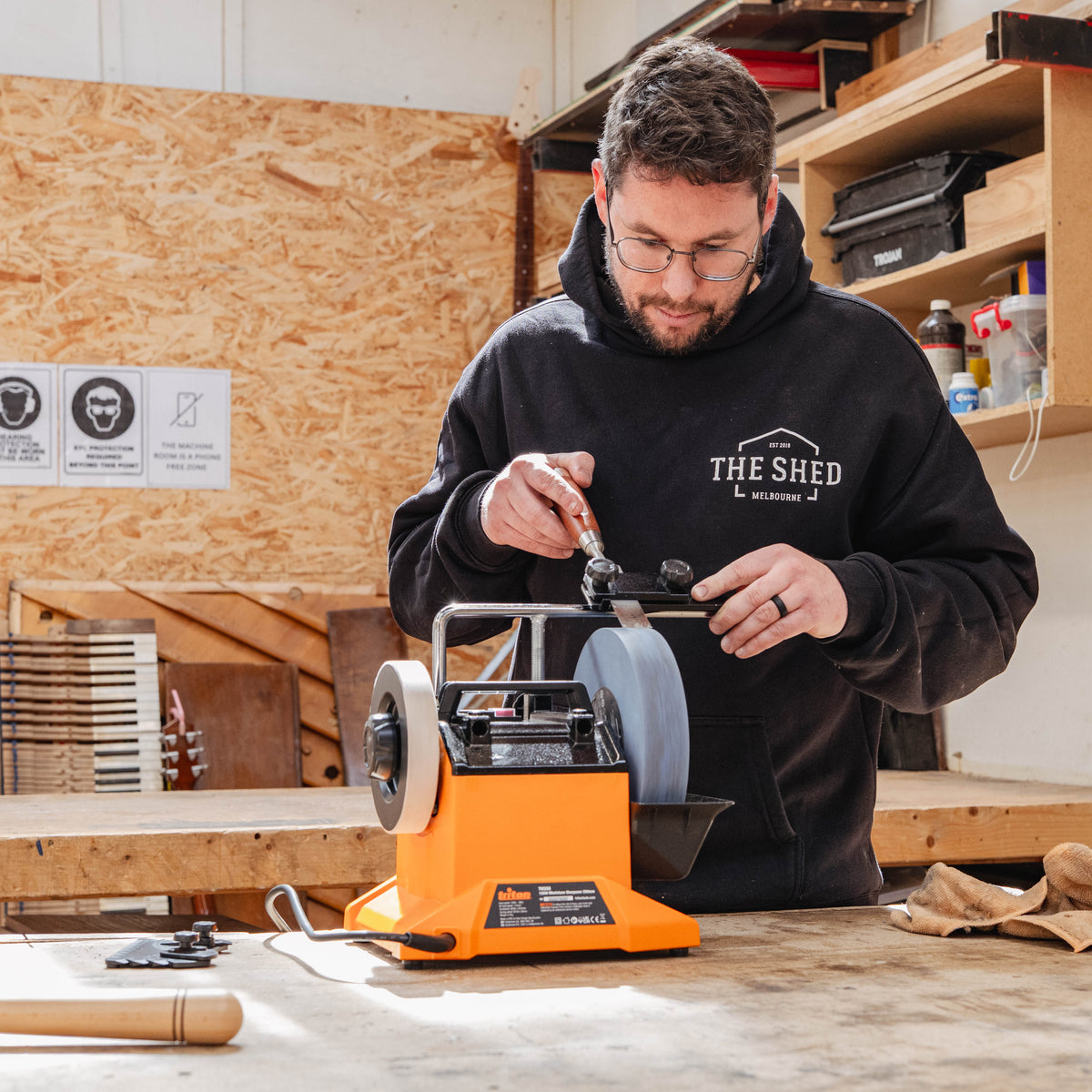 Triton TWSS8 120W Whetstone Sharpener 200mm