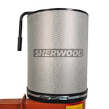 Sherwood HEPA Pleated Filter Cartridge for Dust Collection 500mm Diameter Medical Grade Filtration