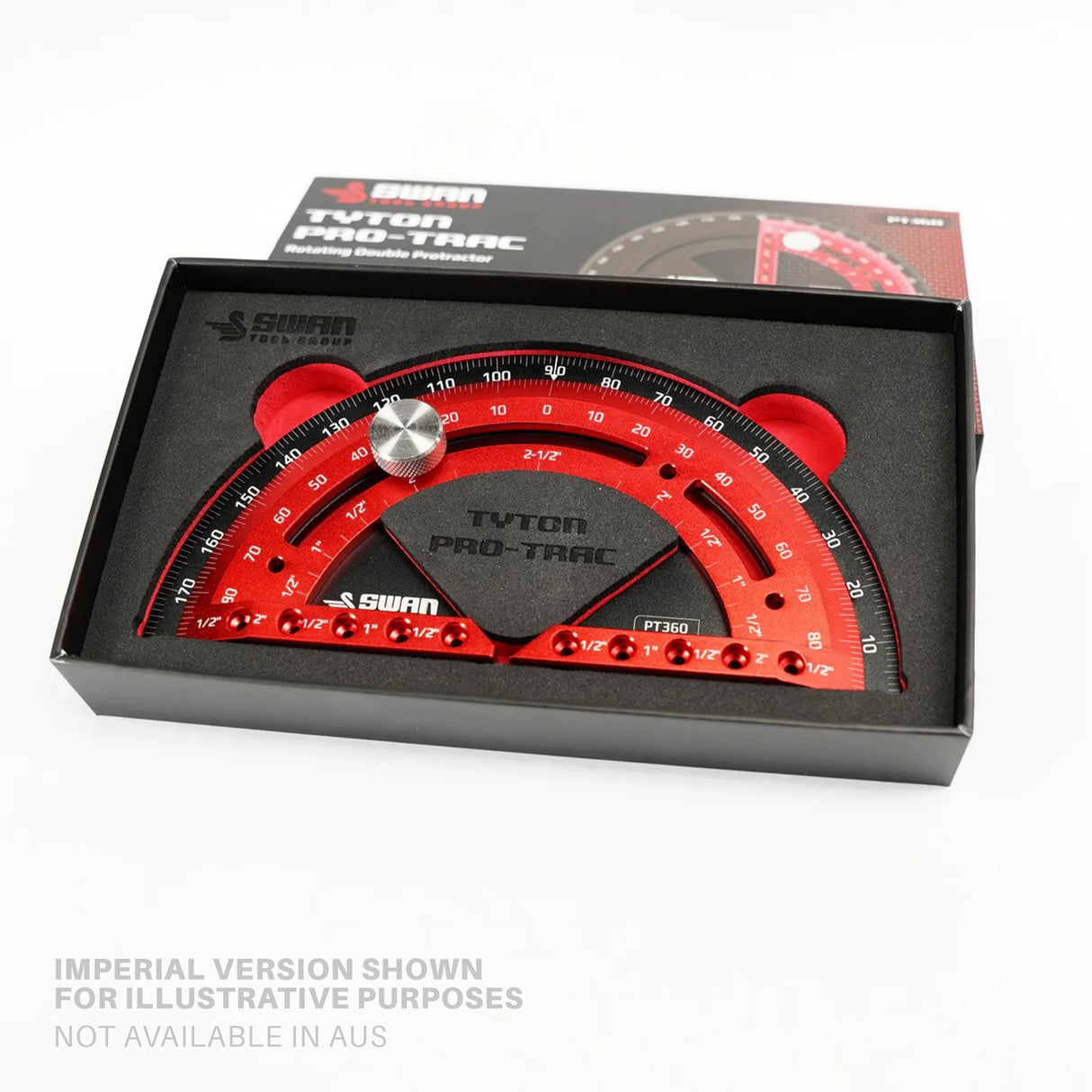 Swan Tool Group TYTON Pro-Trac Double Protractor