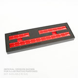 Swan Tool Group 3-Piece RED TAIL Ruler Kit