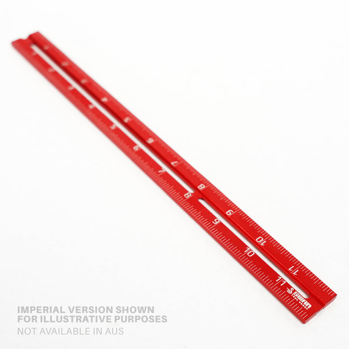 Swan Tool Group 3-Piece RED TAIL Ruler Kit