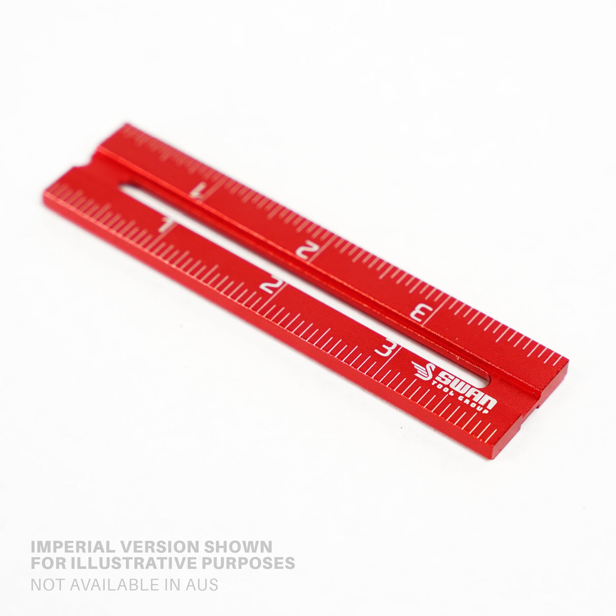 Swan Tool Group 3-Piece RED TAIL Ruler Kit