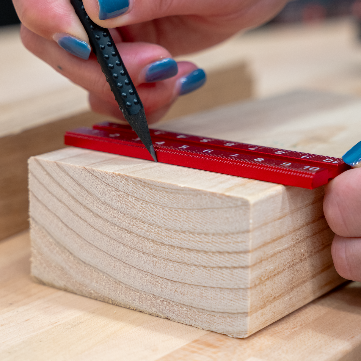 Swan Tool Group 3-Piece RED TAIL Ruler Kit