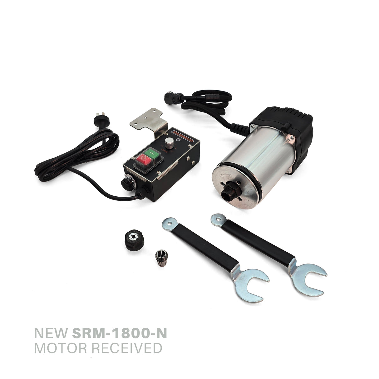 Sherwood Router Lift & Mounting Plate with Round Body Router Motor 1800W