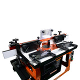 Sherwood Deluxe Benchtop Router Table MDF/Phenolic Top with Motorised DRO Router Lift & 1800W Round Body Motor