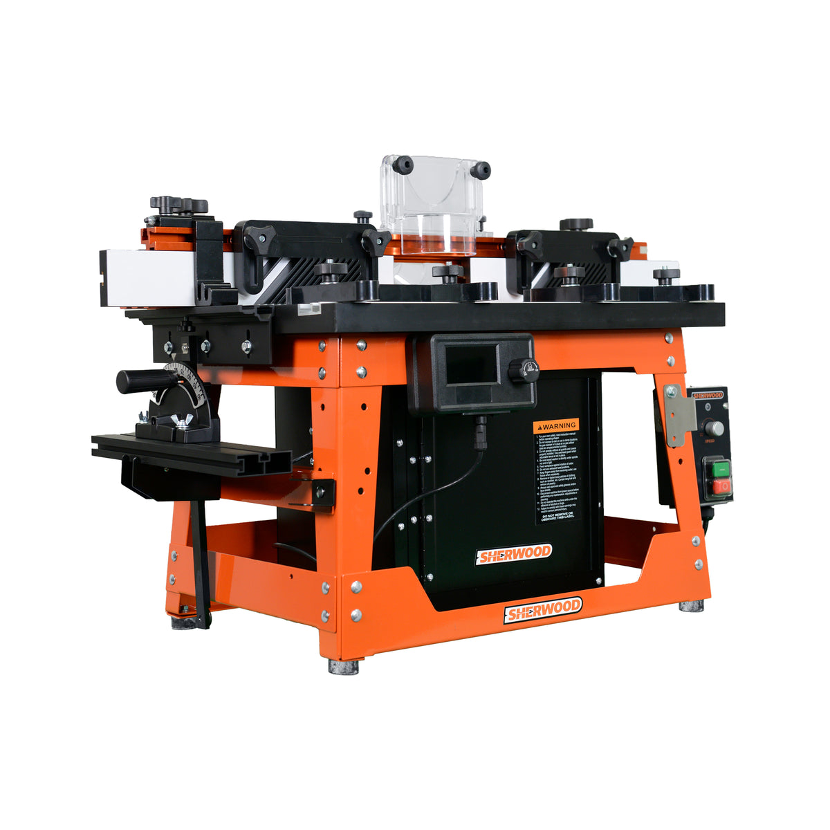 Sherwood Deluxe Benchtop Router Table MDF/Phenolic Top with Motorised