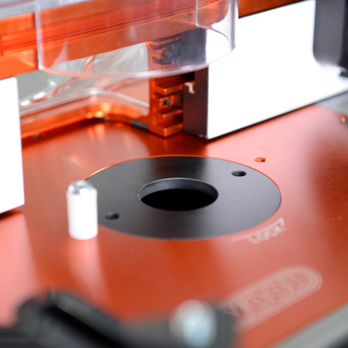 Sherwood Industrial Benchtop Router Table with Cast Iron Table & Plunge Router Lift