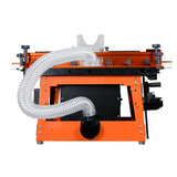 Sherwood Industrial Benchtop Router Table with Cast Iron Table, Lift & Round Body Router Motor