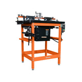 Sherwood Sidewinder Router Table Integrated Router Lift with Round Body Router Motor