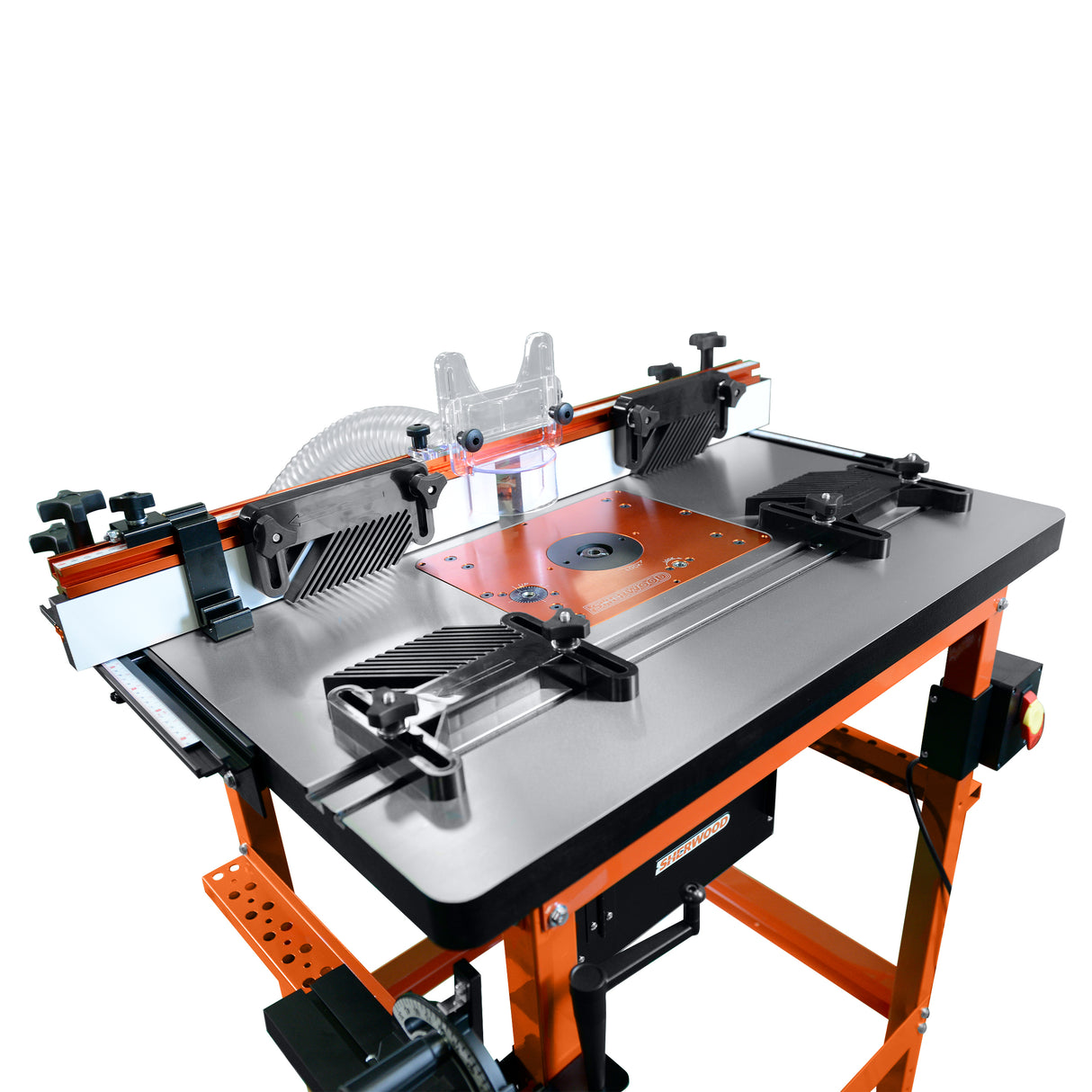 Sherwood Industrial Router Table Cast-Iron with Water-Cooled Motor