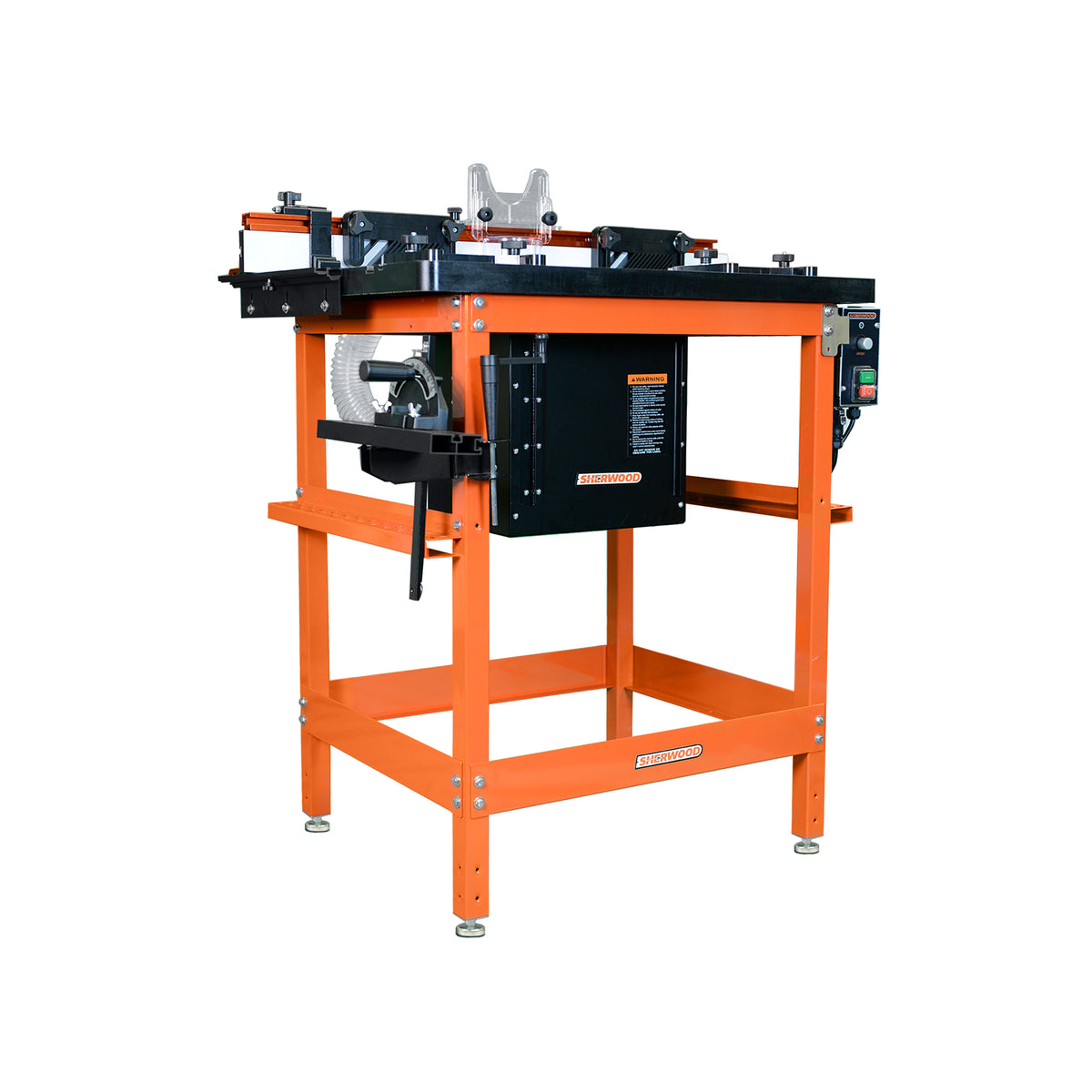 Manufacturing Router Table Sherwood Industrial Router Table Cast-Iron with Round Body Router Moto