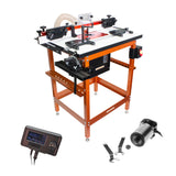 Sherwood Router Table MDF/Phenolic Top with Motorised DRO Router Lift