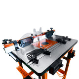 Sherwood Industrial Router Table Cast Iron Top with Motorised DRO Router Lift & Water Cooled CNC Spindle