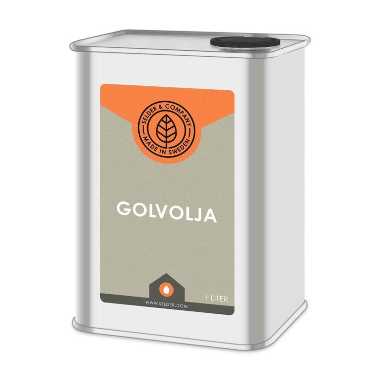 Selder Golvolja Purified Linseed Floor Oil 1 Litre Woodworking Finish