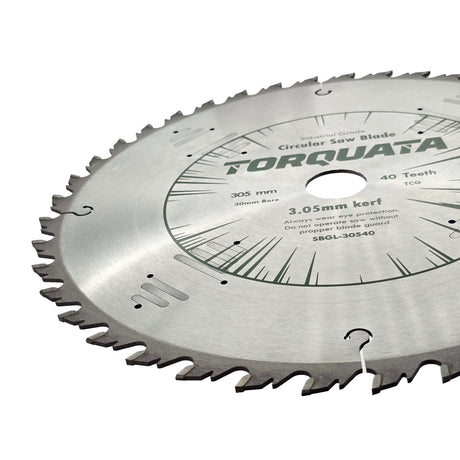 Torquata Glue Line Rip Cut Circular Saw Blade 305mm Diameter 30mm Bore