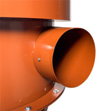 Sherwood 2HP Industrial Cyclone Dust Extractor in workshop setting