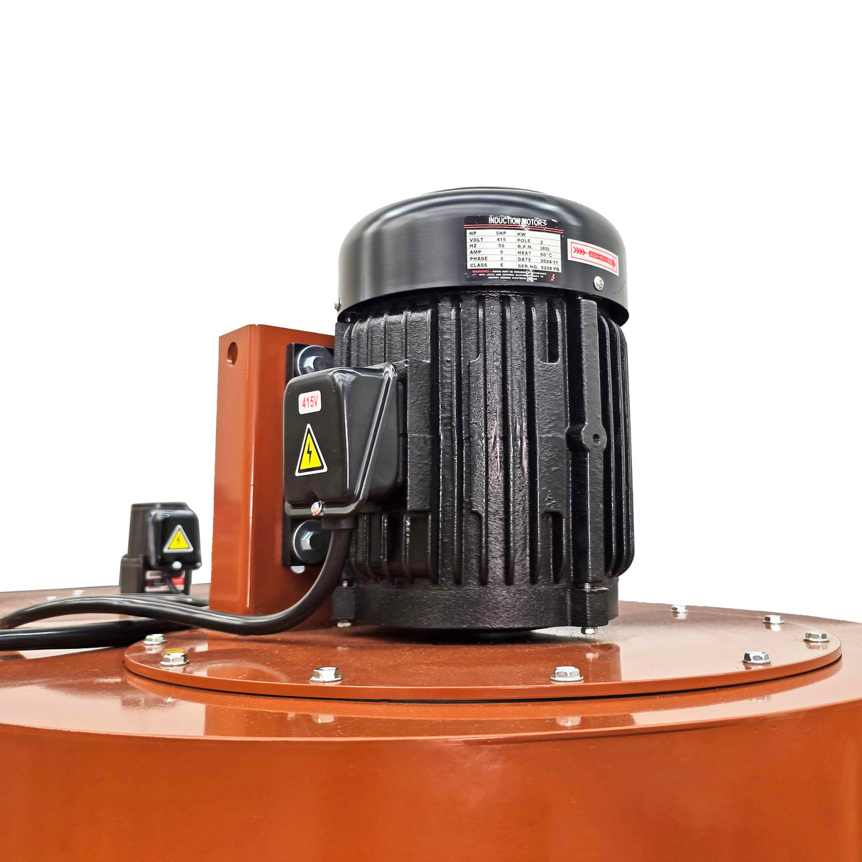 Sherwood SCDC-5000-T Industrial Cyclone Dust Extractor with Automatic Filter Cleaner, top view
