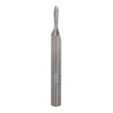 Freud Single Flute Spiral Downcut CNC Router Bits 1/4in Shank Solid Carbide