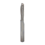 Freud Single Flute Spiral Downcut CNC Router Bits 1/4in Shank Solid Carbide