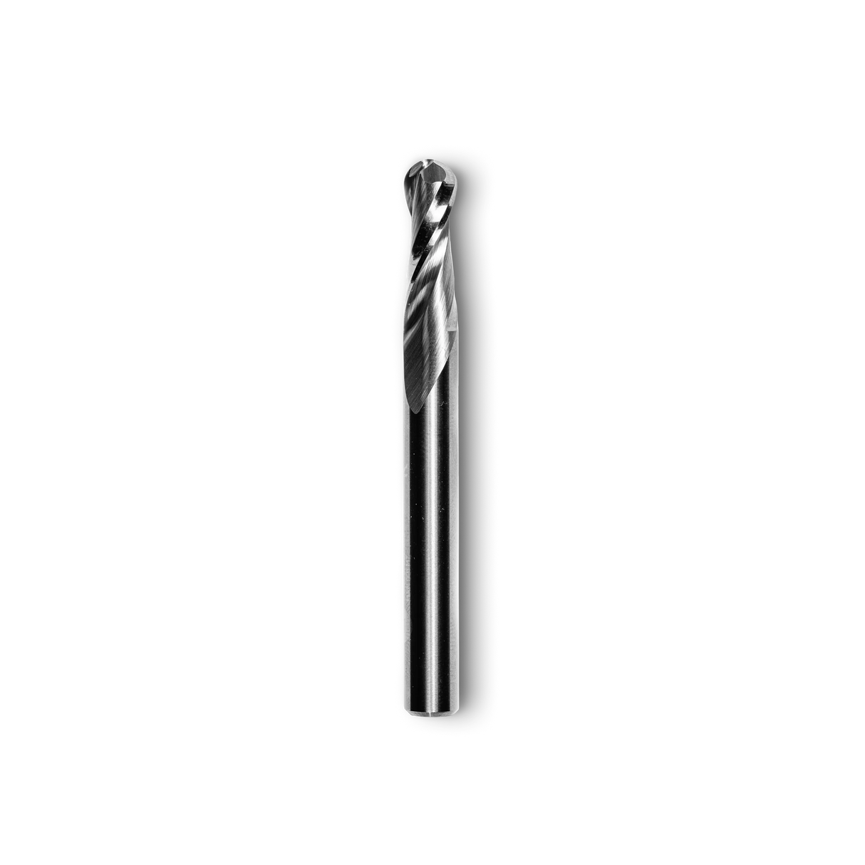 Shaper Tools 1/4in x 3/4in Up-Spiral Ball Nose CNC Router Bit 1/4in Shank