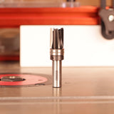 Torquata Triple-Flute Pattern Following Straight Router Bit 1/2in Shank