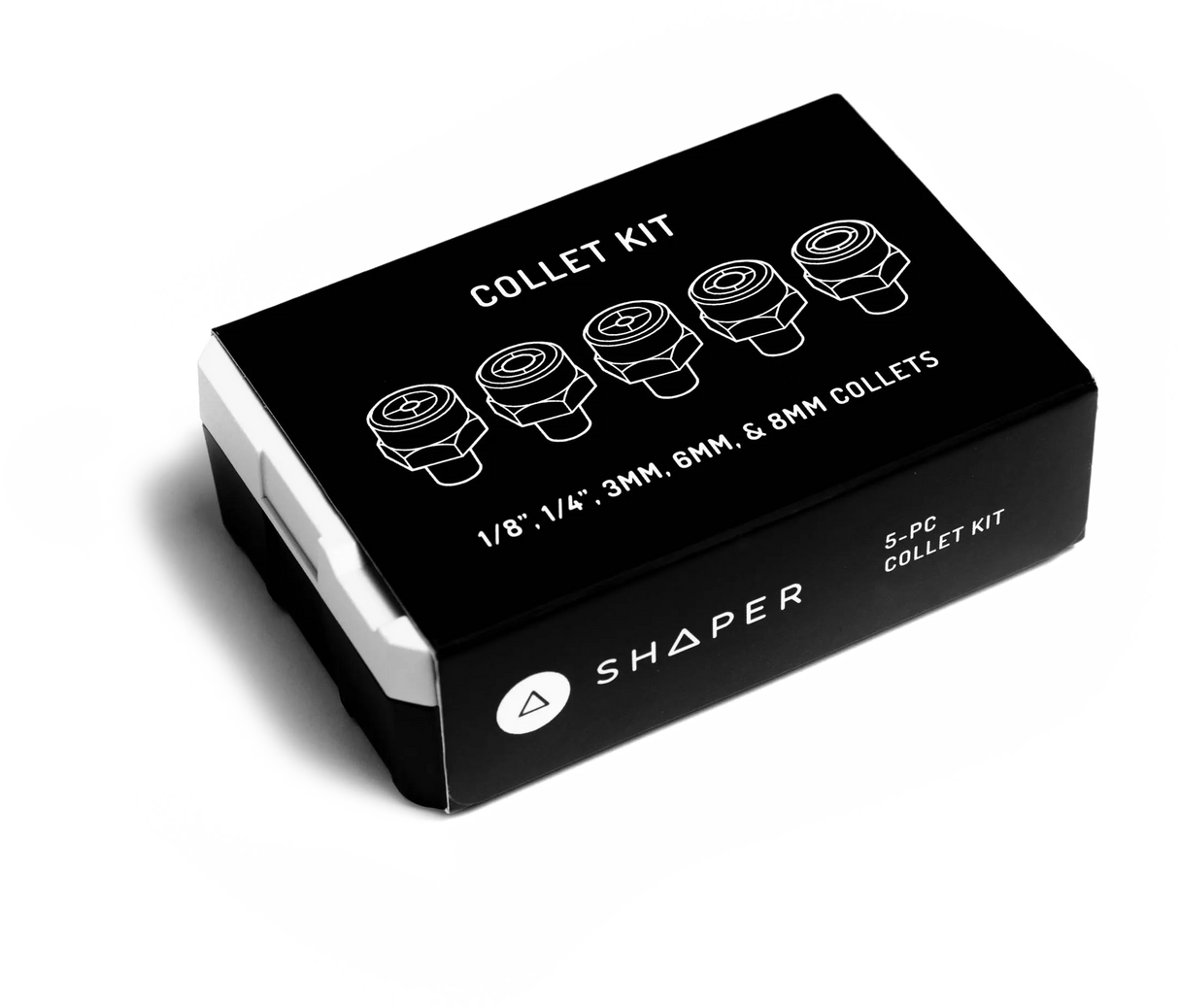 Shaper Tools Complete Collet Kit for Shaper Origin Handheld CNC Router