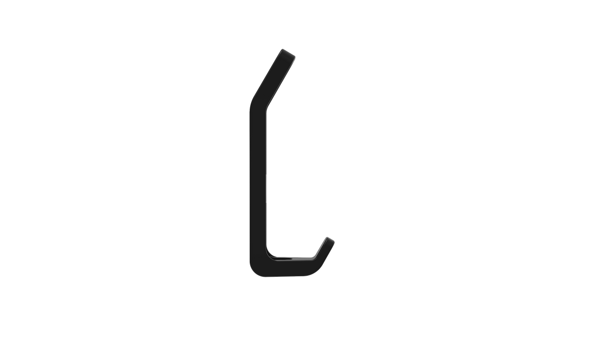 Superhooks Everyday Hook Black 2 Pack - Innovative double hook design for efficient tool organization