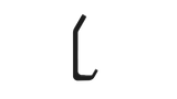 Superhooks Everyday Hook Black 2 Pack - Innovative double hook design for efficient tool organization