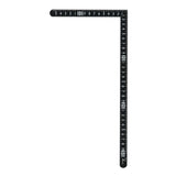 Shinwa Sashigane Square 30cm Black Iron Metric