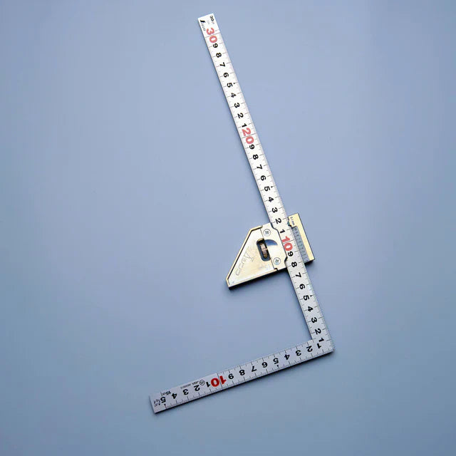 Shinwa Sashigane Square 30cm with Metal Stop