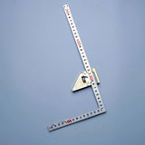 Shinwa Sashigane Square 30cm with Metal Stop