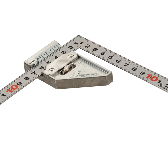 Shinwa Sashigane Square 30cm with Metal Stop