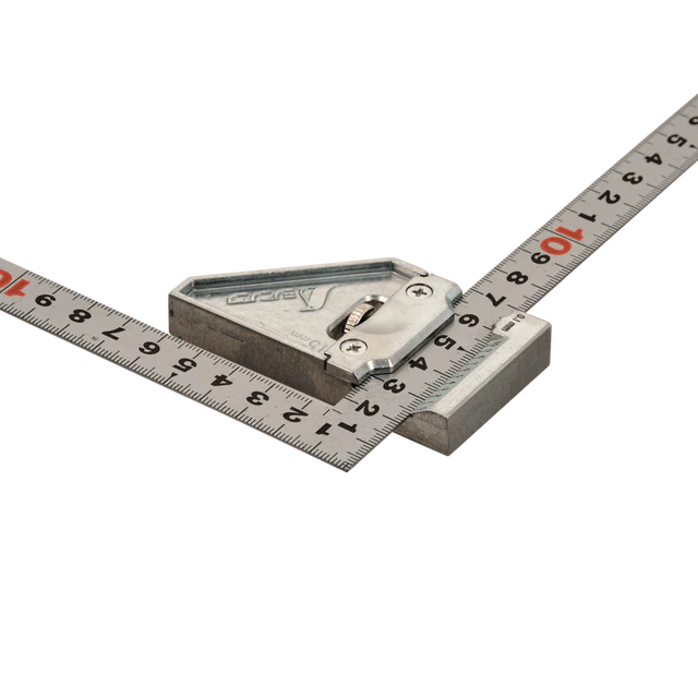 Shinwa Sashigane Square 30cm with Metal Stop
