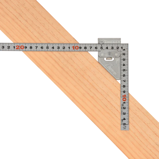 Shinwa Sashigane Square 30cm with Metal Stop