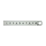 Shinwa Pick-Up Metric Ruler Stainless Steel