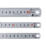 Shinwa Pick-Up Metric Ruler Stainless Steel