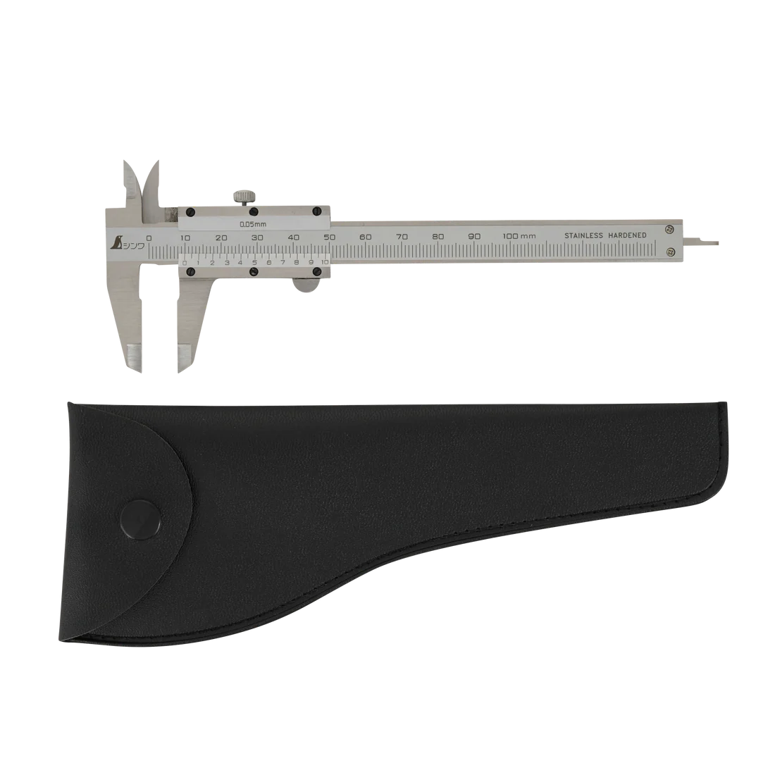 Shinwa Mini Vernier Caliper Stainless Steel with Cover