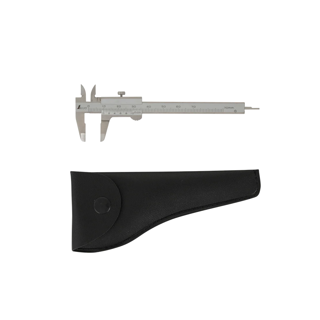 Shinwa Mini Vernier Caliper Stainless Steel with Cover