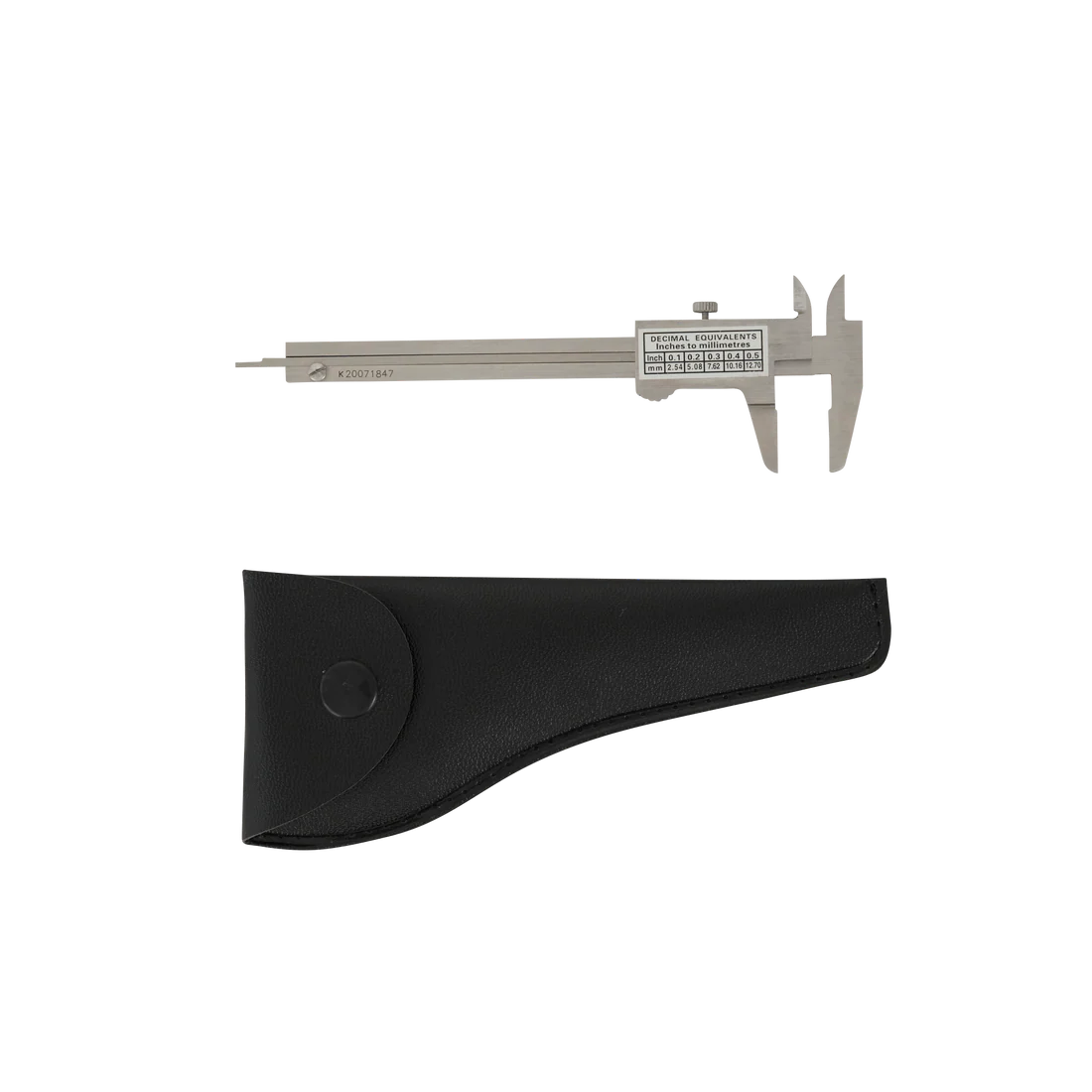 Shinwa Mini Vernier Caliper Stainless Steel with Cover