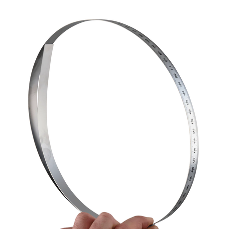 Shinwa Flexible Stainless Steel Ruler suits Curves