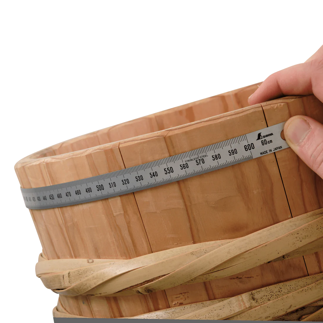 Shinwa Flexible Stainless Steel Ruler suits Curves