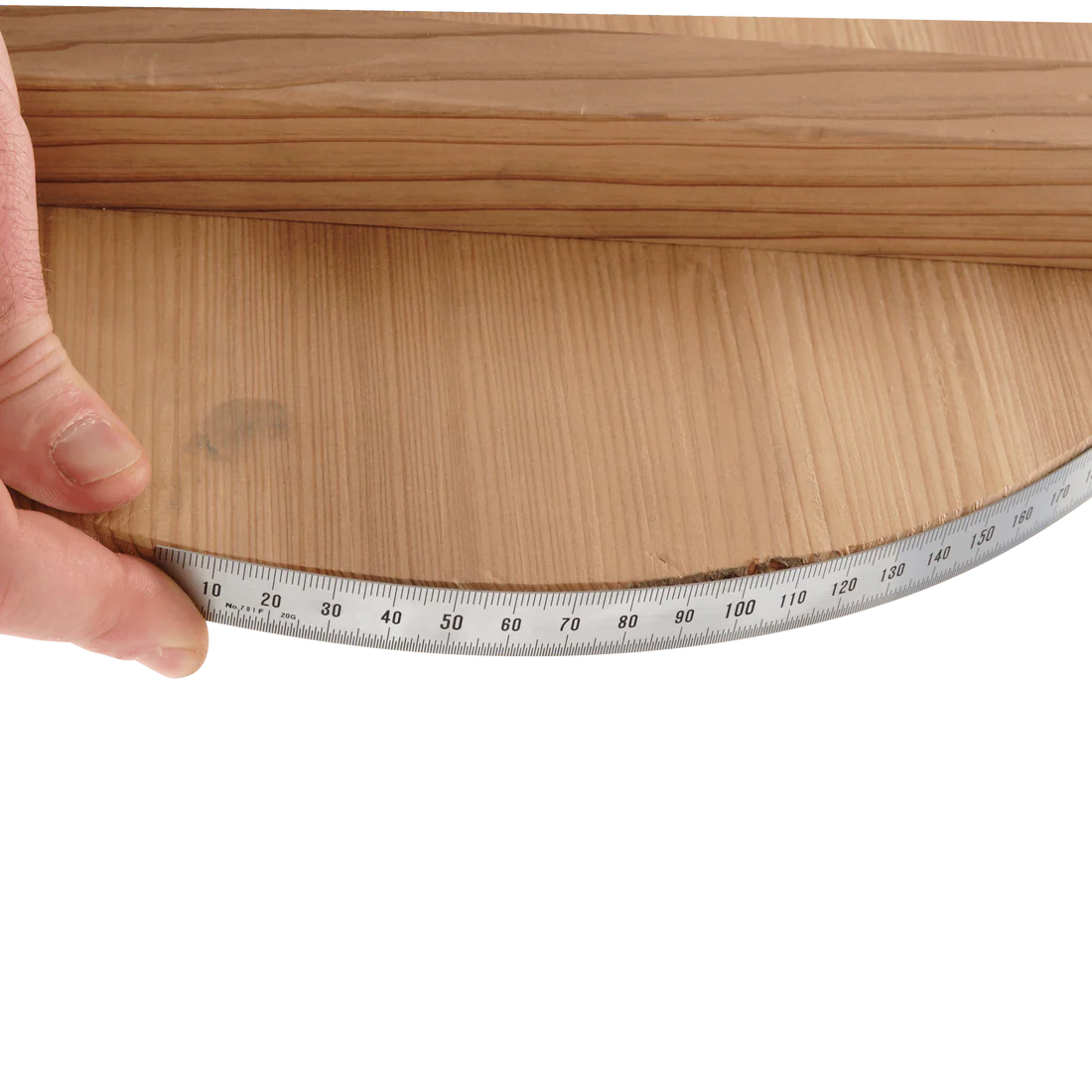 Shinwa Flexible Stainless Steel Ruler suits Curves