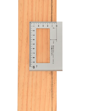 Shinwa 45 & 90 Degree Layout Gauge Aluminium