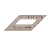 Shinwa 45 & 135 Degree Mitre Rule Stainless Steel