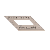 Shinwa 45 & 135 Degree Mitre Rule Stainless Steel
