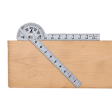 Shinwa Mini Protractor 100mm Stainless Steel