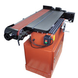 Sherwood 110 x 6in Oscillating Belt Sander 2200W Edge Sander with Cabinet Stand