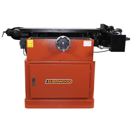 Sherwood 110 x 6in Oscillating Belt Sander 2200W Edge Sander with Cabinet Stand